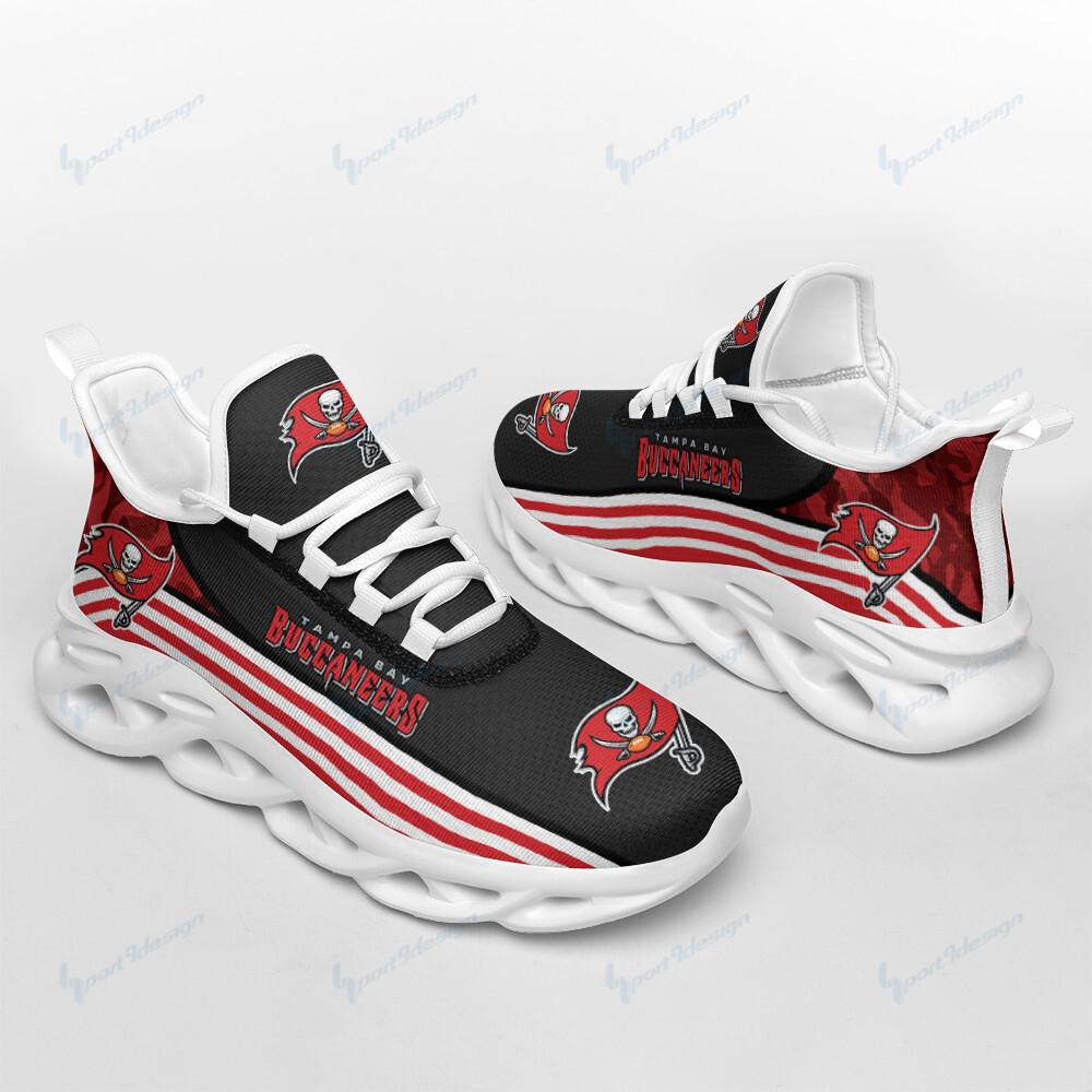 Ideafootwear Tampa Bay Buccaneers Max Soul Shoes Sneakers For Men And Women 22