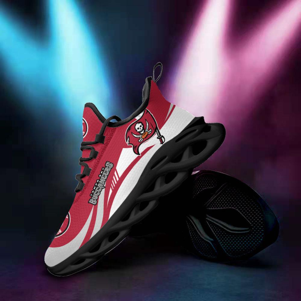 Ideafootwear Tampa Bay Buccaneers Max Soul Shoes Sneakers For Men And Women 9