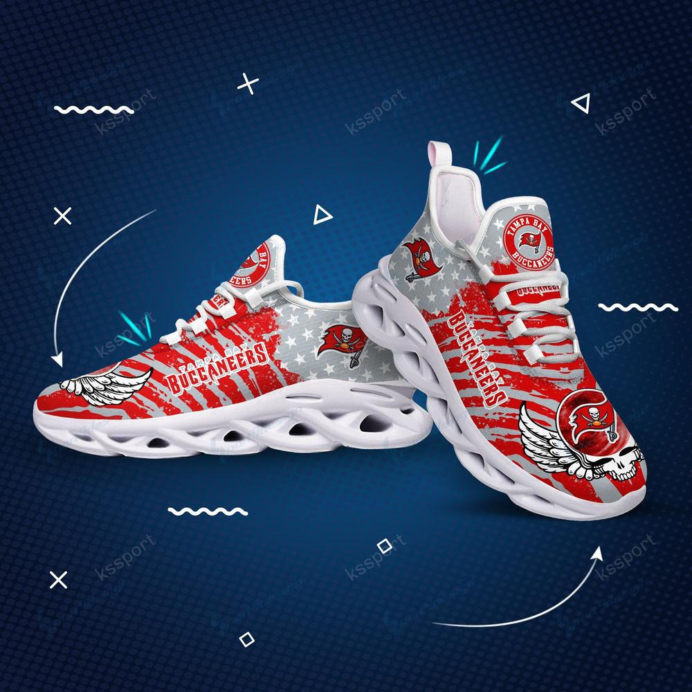 Ideafootwear Tampa Bay Buccaneers Max Soul Shoes Sneakers For Men And Women 60
