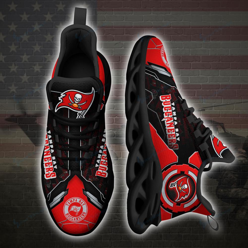 Ideafootwear Tampa Bay Buccaneers Max Soul Shoes Sneakers For Men And Women 20