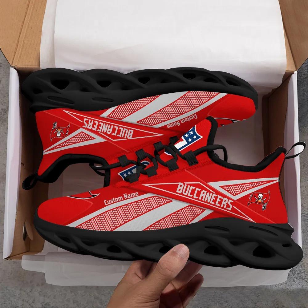 Ideafootwear Tampa Bay Buccaneers Max Soul Shoes Sneakers For Men And Women 3