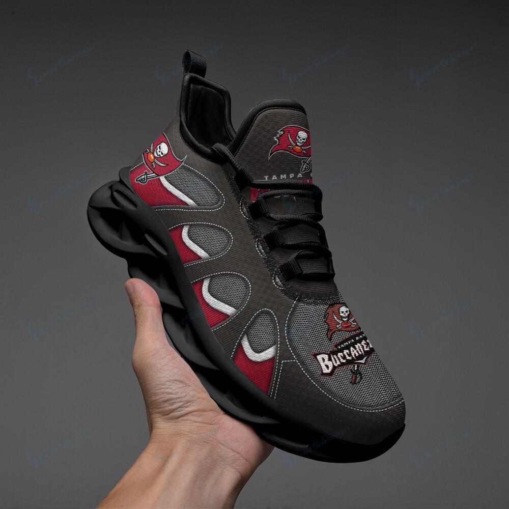 Ideafootwear Tampa Bay Buccaneers Max Soul Shoes Sneakers For Men And Women 19