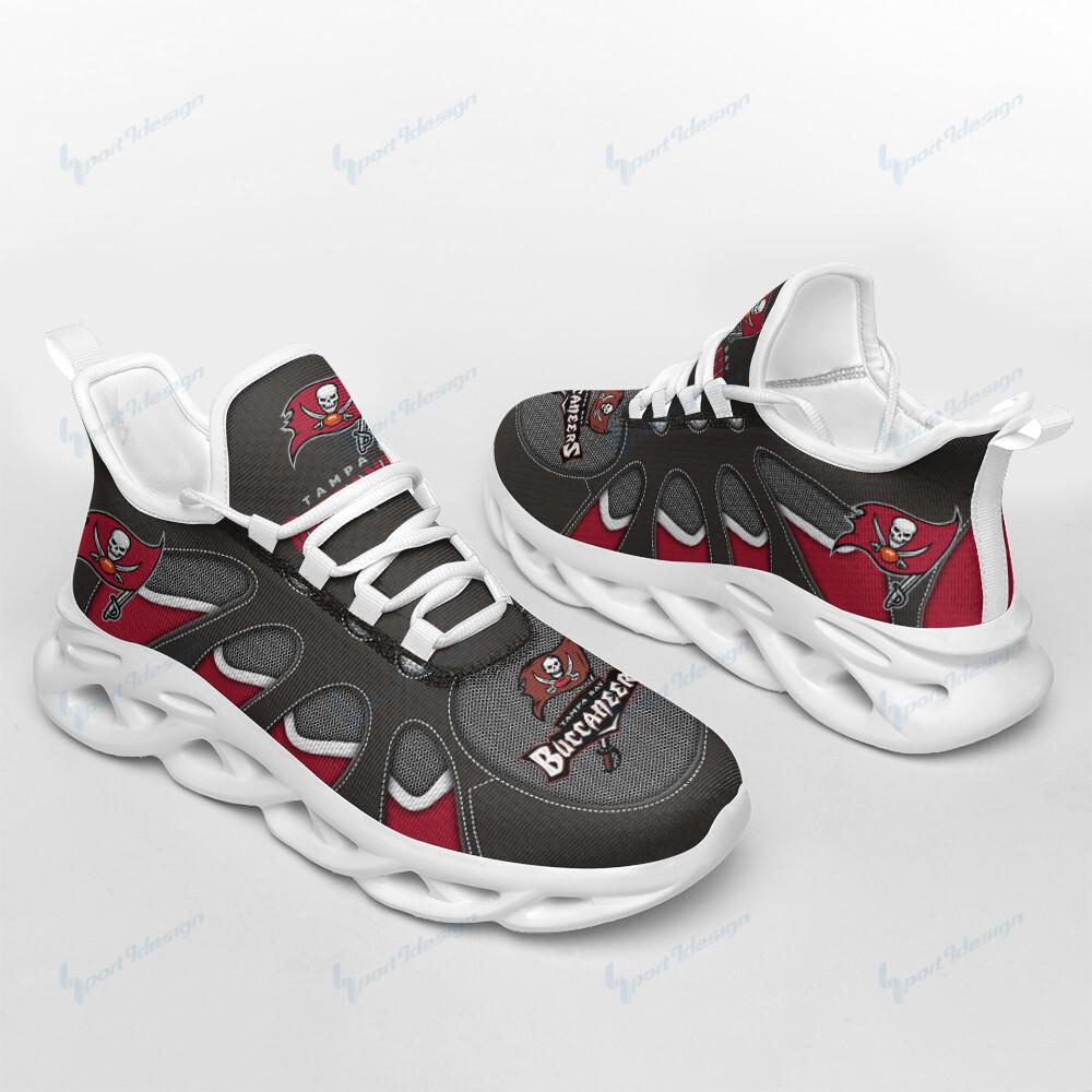 Ideafootwear Tampa Bay Buccaneers Max Soul Shoes Sneakers For Men And Women 19