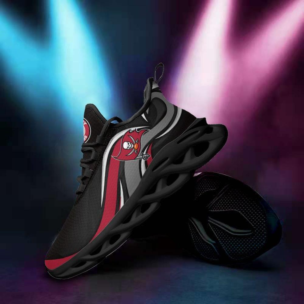 Ideafootwear Tampa Bay Buccaneers Max Soul Shoes Sneakers For Men And Women 6