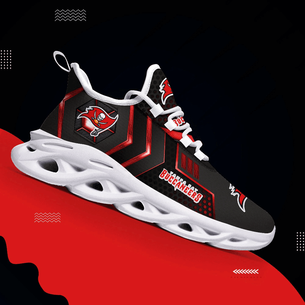 Ideafootwear Tampa Bay Buccaneers Max Soul Shoes Sneakers For Men And Women 57