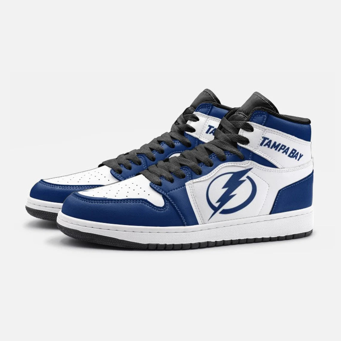 Ideafootwear Tampa Bay Lightning AJ1 High Sneakers Shoes For Men And Women 5