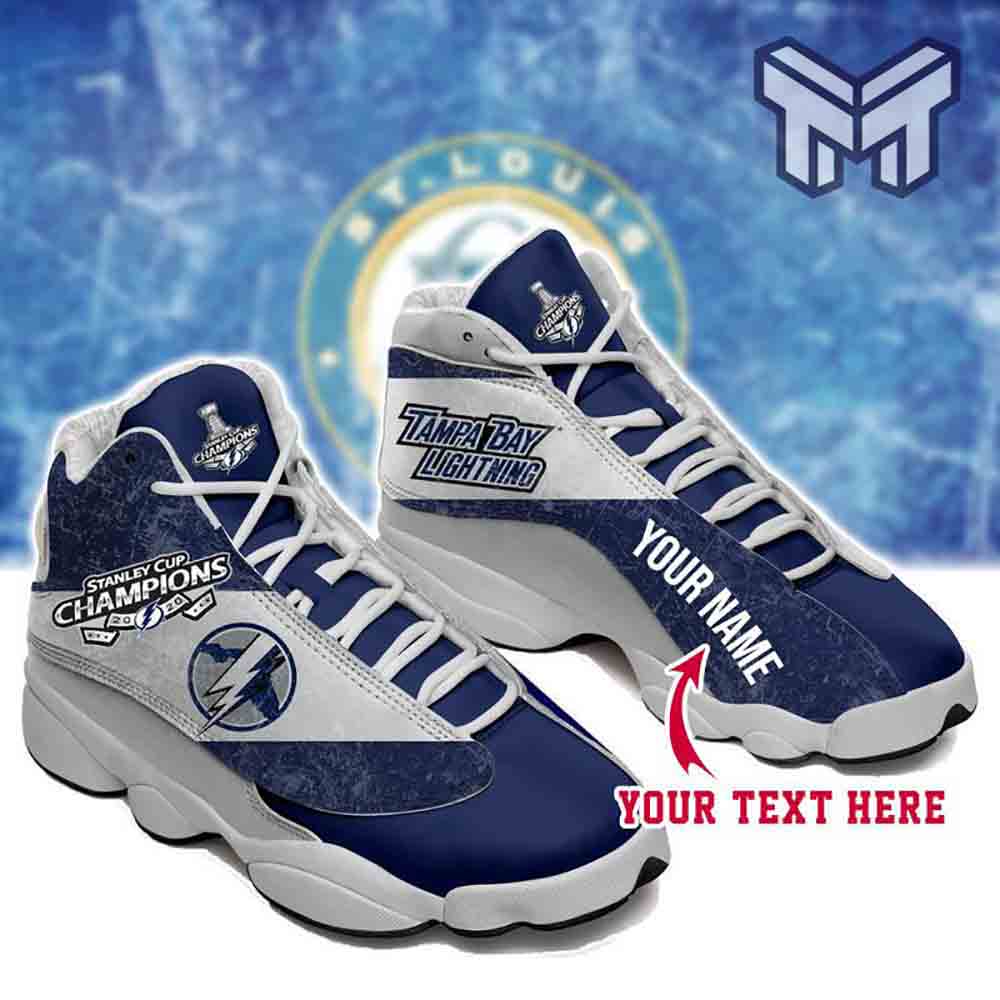 Ideafootwear Tampa Bay Lightning AJ13 Sneakers Shoes For Men And Women 1