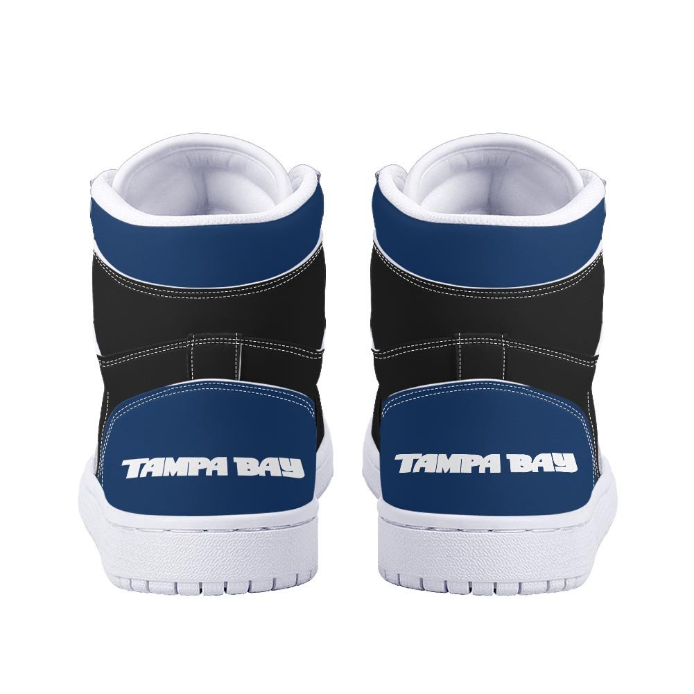 Ideafootwear Tampa Bay Rays AJ1 High Sneakers Shoes For Men And Women 4