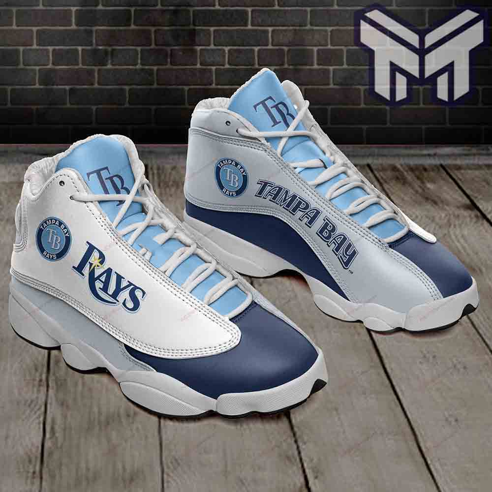 Ideafootwear Tampa Bay Rays AJ13 Sneakers Shoes For Men And Women 3