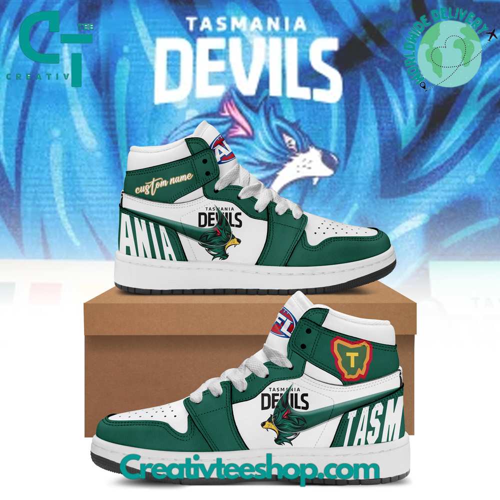 Ideafootwear Tasmania Devils AJ1 High Sneakers Shoes For Men And Women 1