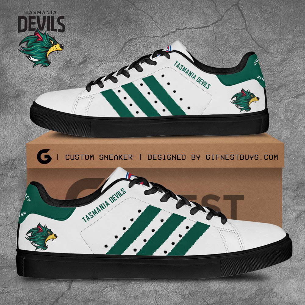 Ideafootwear Tasmania Devils FC Skate Stan Shoes Sneakes For Men And Women 1