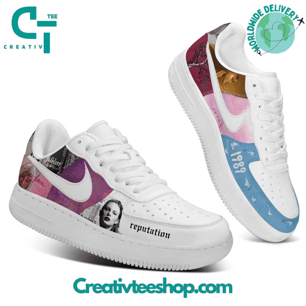Ideafootwear Taylor Swift 1989 Air Low-Top Sneakers Shoes For Men And Women 1
