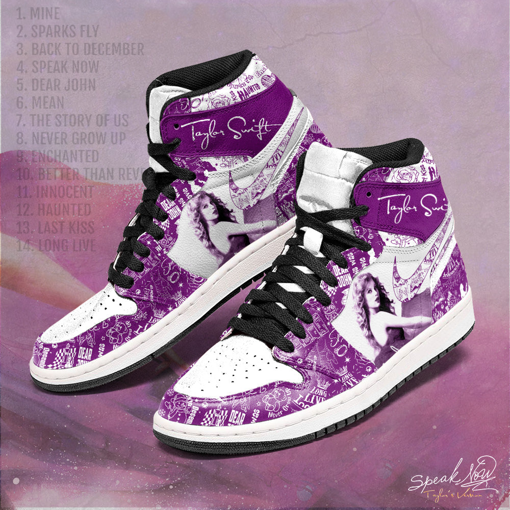 Ideafootwear Taylor Swift AJ1 High Sneakers Shoes For Men And Women 1