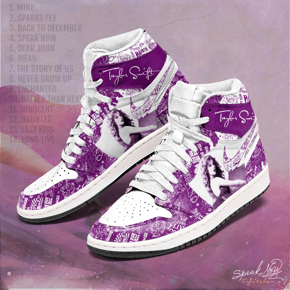 Ideafootwear Taylor Swift AJ1 High Sneakers Shoes For Men And Women 2