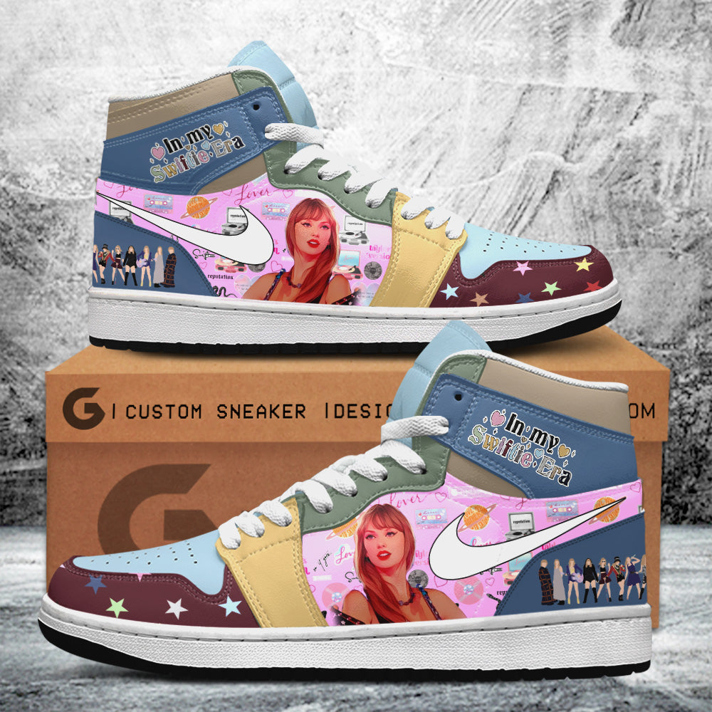 Ideafootwear Taylor Swift AJ1 High Sneakers Shoes For Men And Women 26
