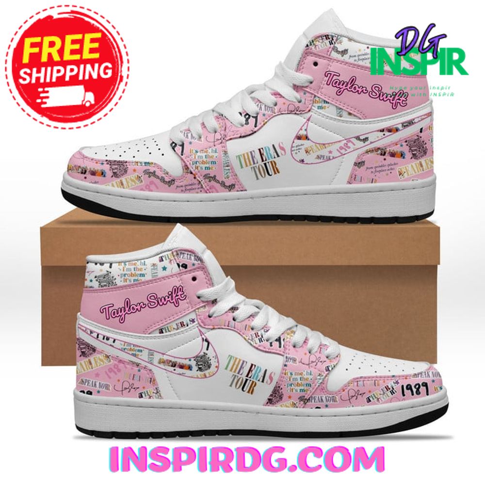 Ideafootwear Taylor Swift AJ1 High Sneakers Shoes For Men And Women 30