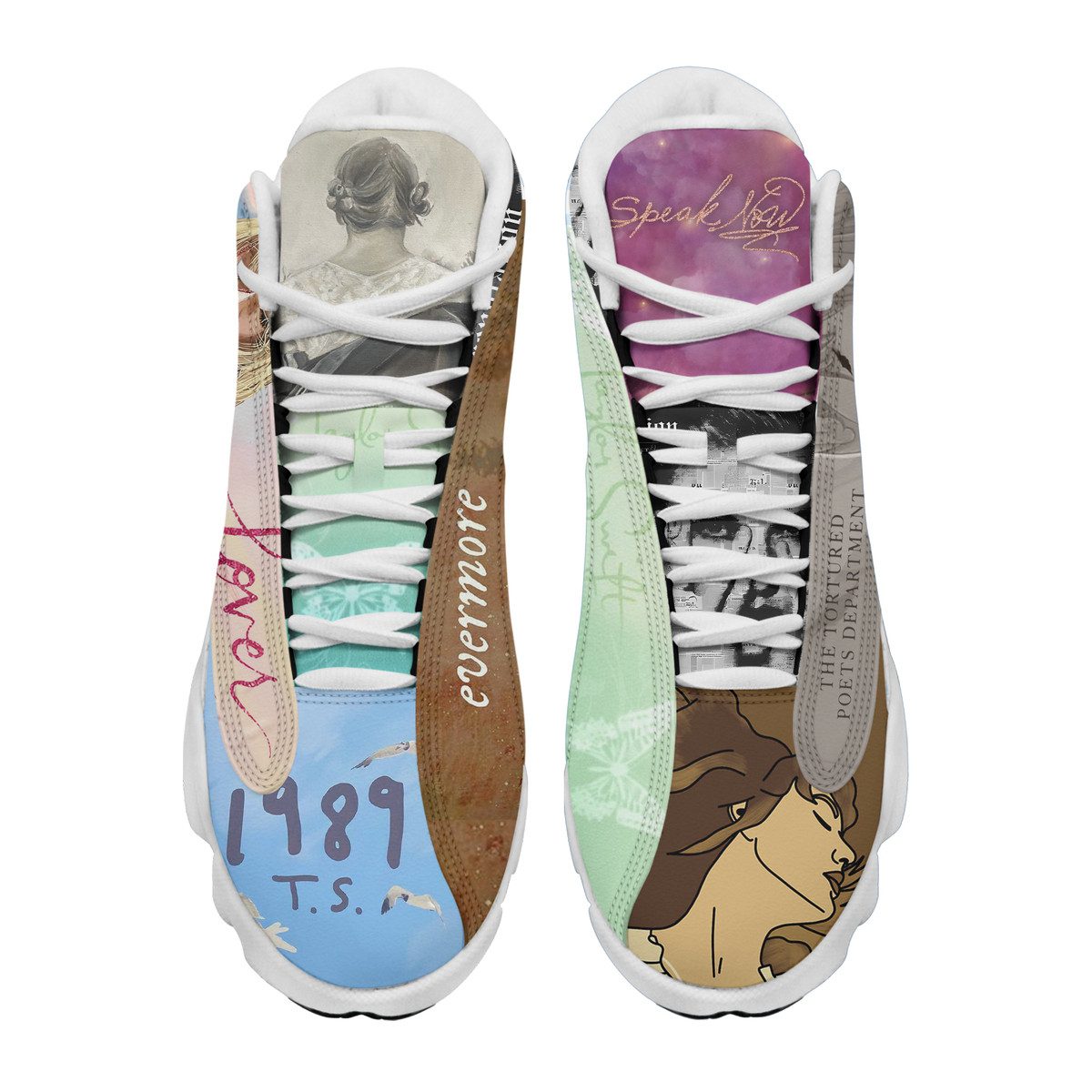 Ideafootwear Taylor Swift AJ13 Sneakers Shoes For Men And Women 2