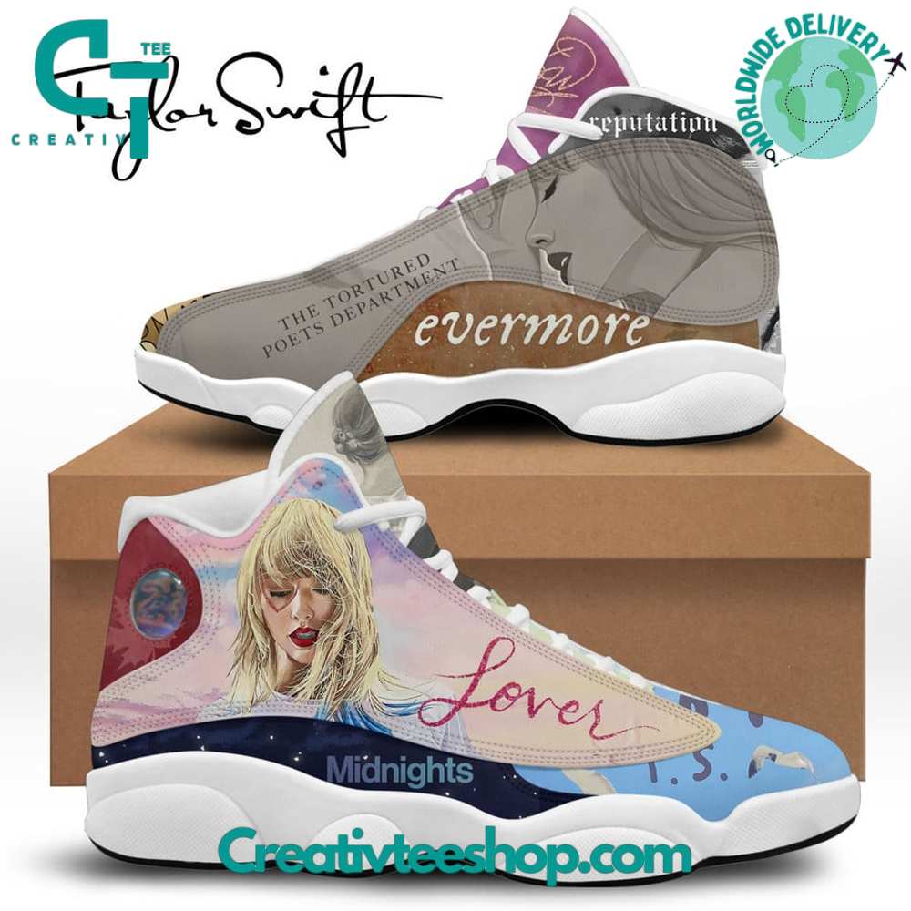 Ideafootwear Taylor Swift Lover AJ13 Sneakers Shoes For Men And Women 1