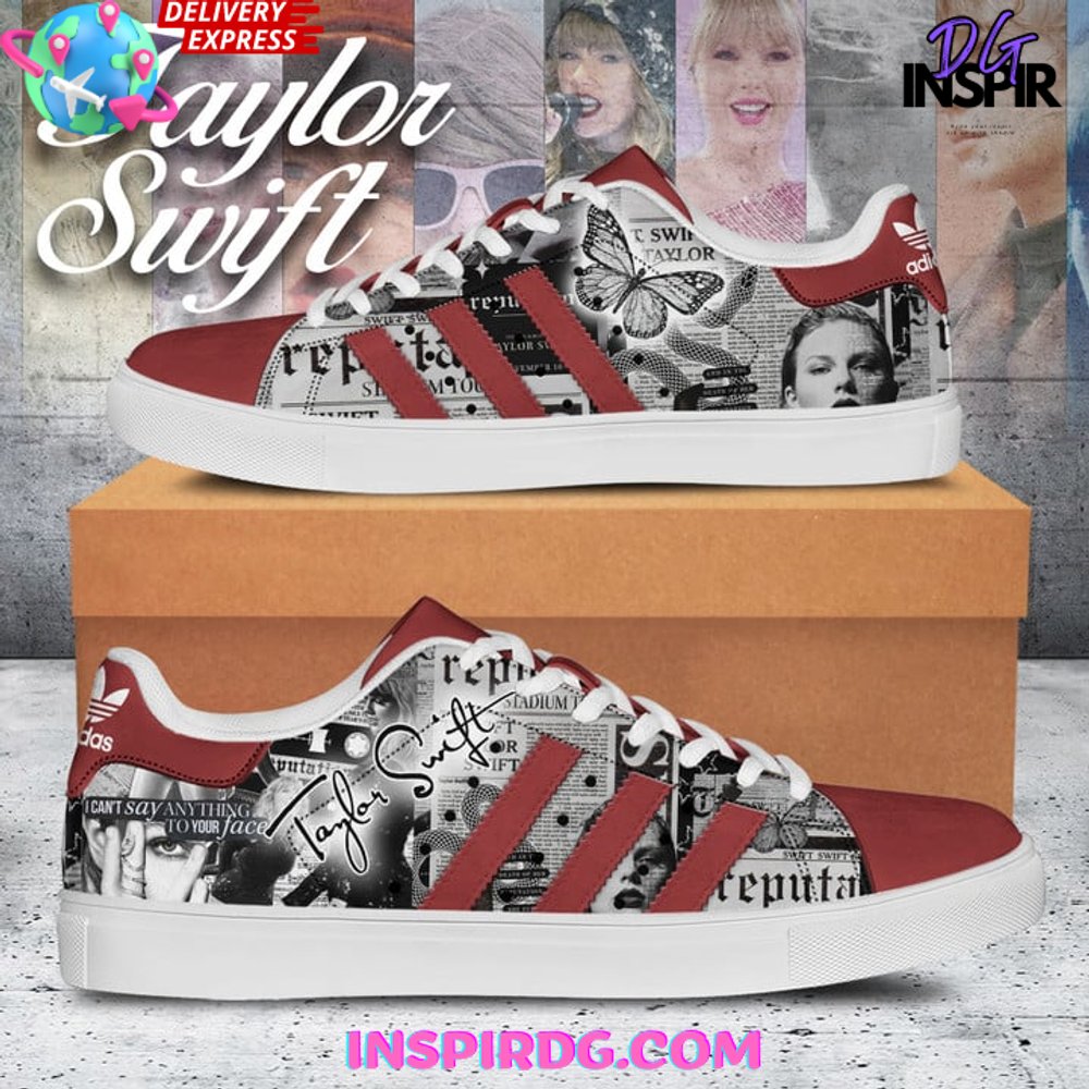 Ideafootwear Taylor Swift Skate Stan Shoes Sneakes For Men And Women 6