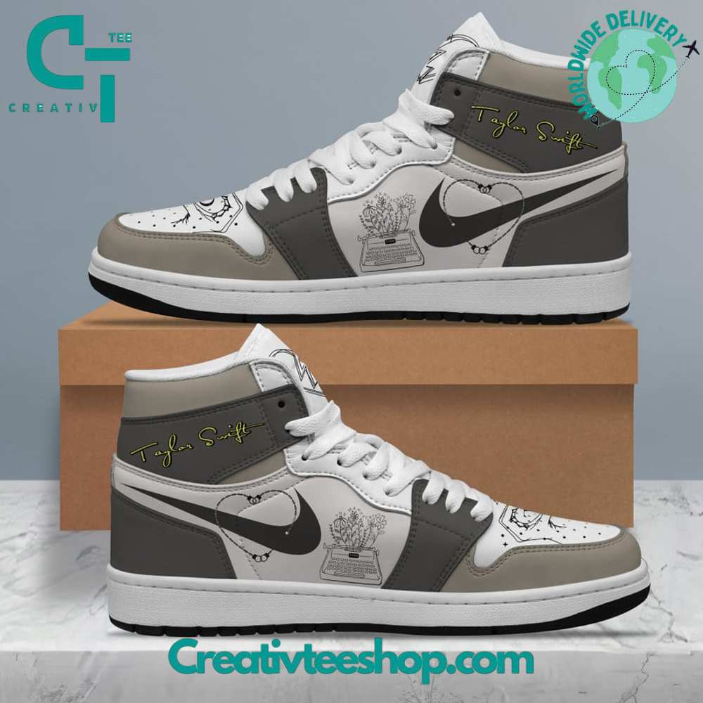 Ideafootwear Taylor Swift The Tortured Poets Department AJ1 High Sneakers Shoes For Men And Women 1