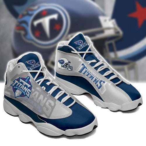 Ideafootwear Tennessee Titans AJ13 Sneakers Shoes For Men And Women 10