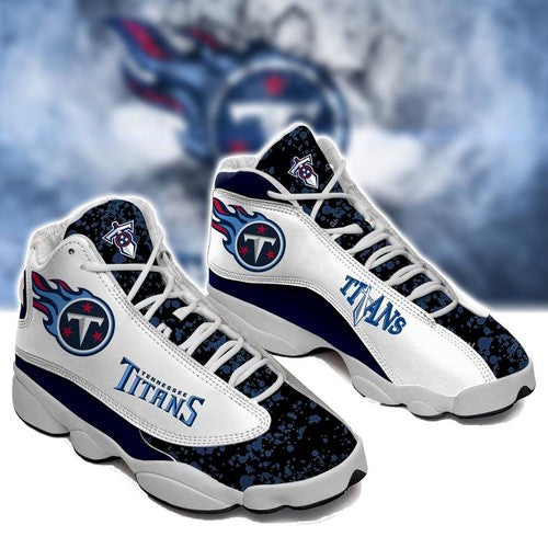 Ideafootwear Tennessee Titans AJ13 Sneakers Shoes For Men And Women 9