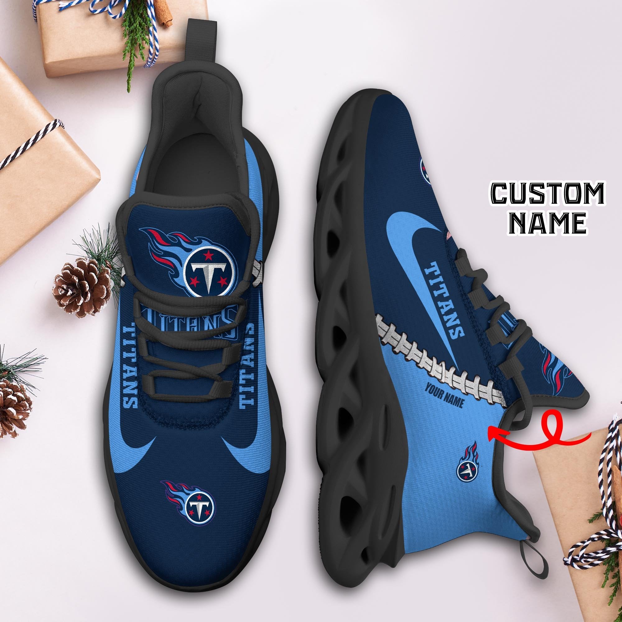 Ideafootwear Tennessee Titans Max Soul Shoes Sneakers For Men And Women 1