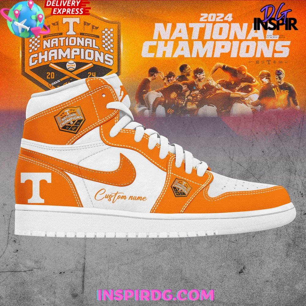 Ideafootwear Tennessee Volunteers AJ1 High Sneakers Shoes For Men And Women 3