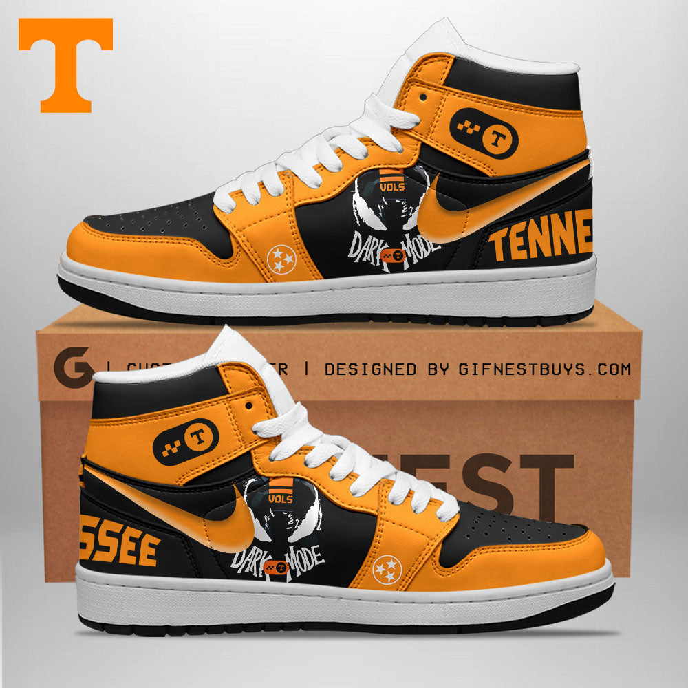 Ideafootwear Tennessee Volunteers AJ1 High Sneakers Shoes For Men And Women 6