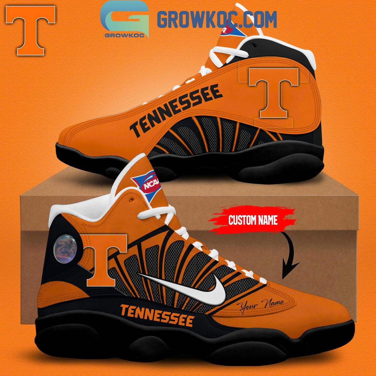 Ideafootwear Tennessee Volunteers AJ13 Sneakers Shoes For Men And Women 2