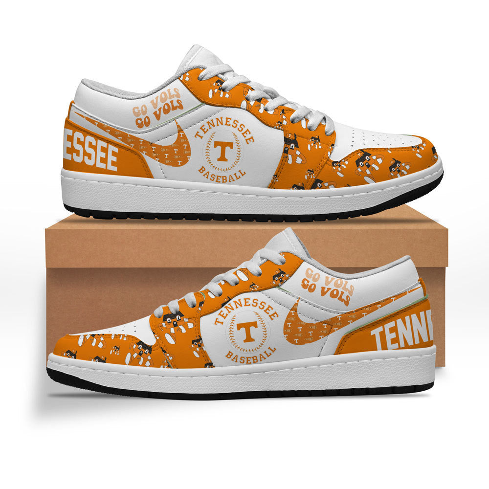 Ideafootwear Tennessee Volunteers AJ1 High Sneakers Shoes For Men And Women 17