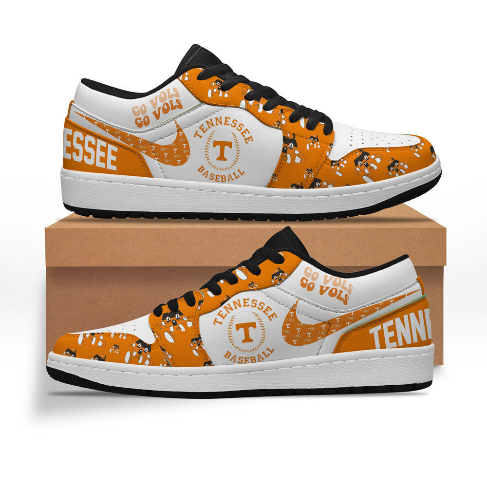 Ideafootwear Tennessee Volunteers AJ1 High Sneakers Shoes For Men And Women 15