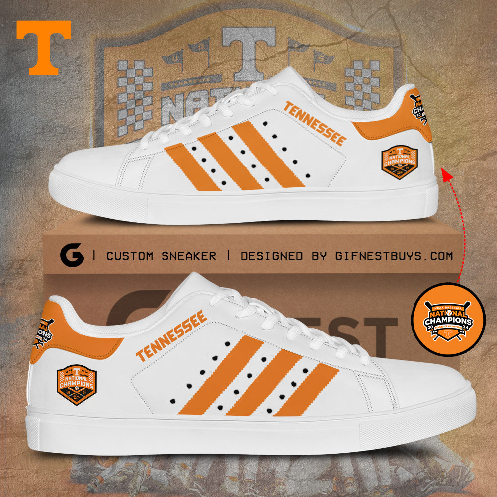 Ideafootwear Tennessee Volunteers Skate Stan Shoes Sneakes For Men And Women 6
