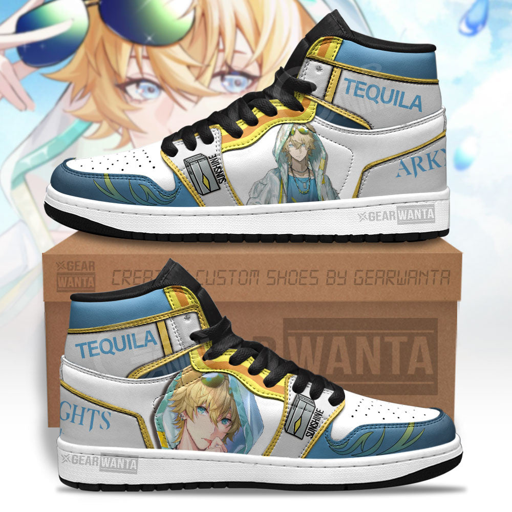 Ideafootwear Tequila Arknights AJ1 High Sneakers Shoes For Men And Women 1