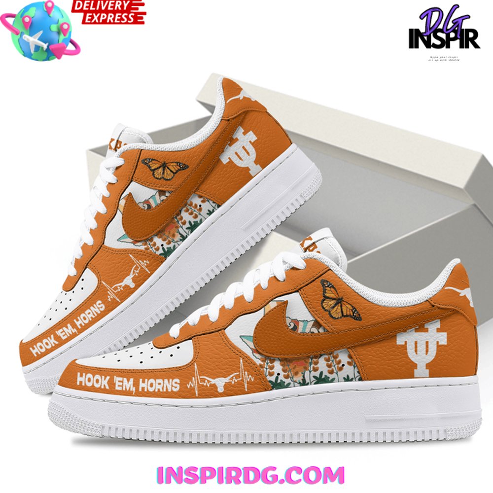 Ideafootwear Texas Longhorns Air Low-Top Sneakers Shoes For Men And Women 9