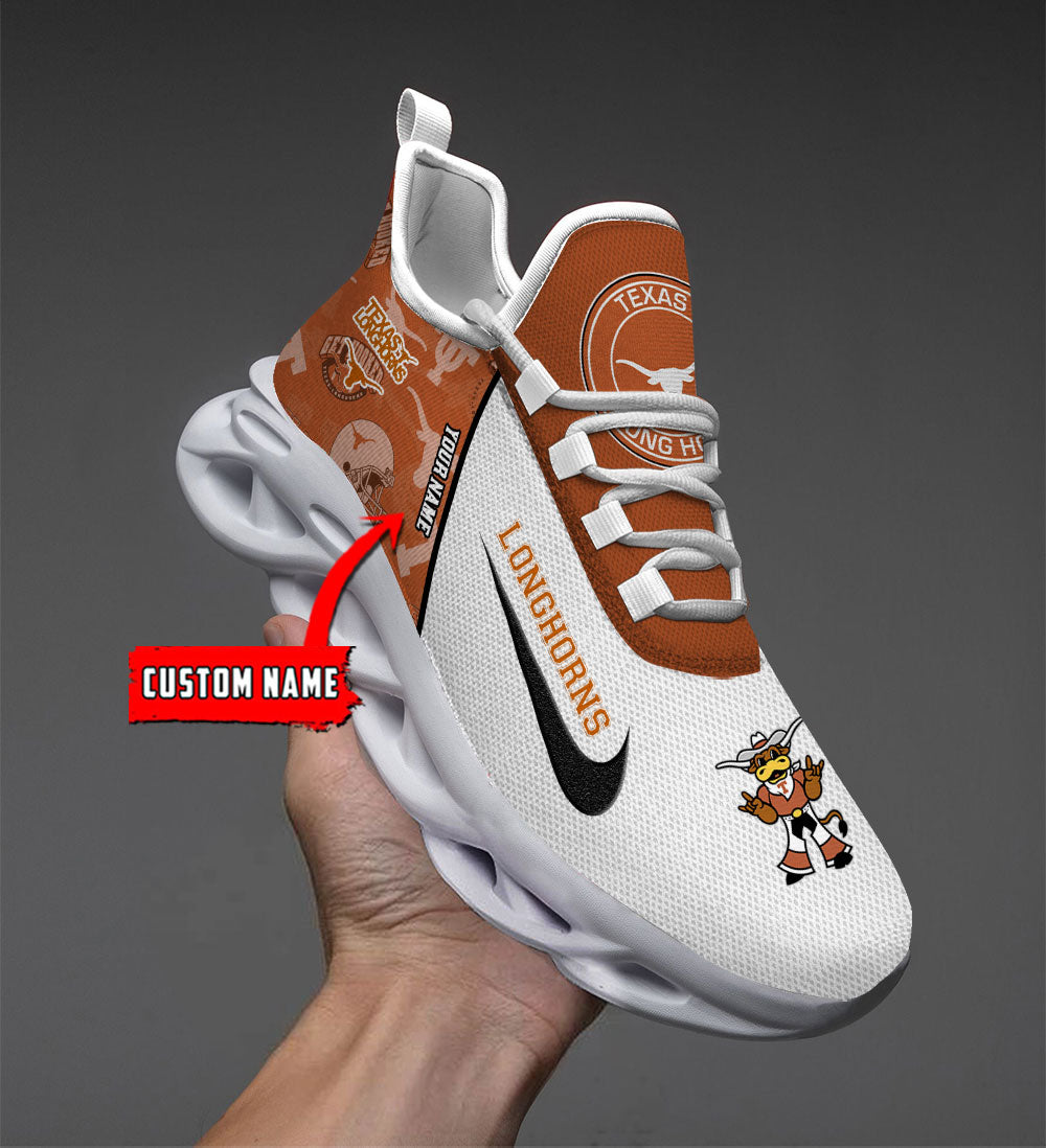 Ideafootwear Texas Longhorns Max Soul Shoes Sneakers For Men And Women 1
