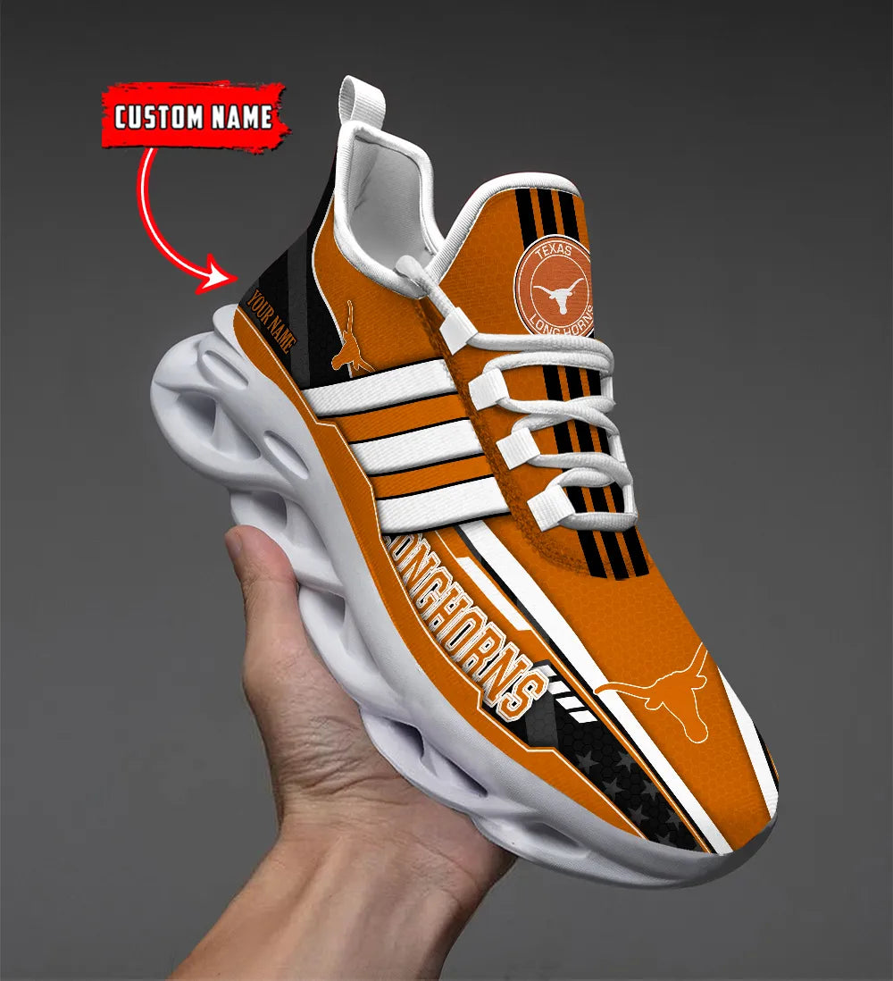 Ideafootwear Texas Longhorns Max Soul Shoes Sneakers For Men And Women 5