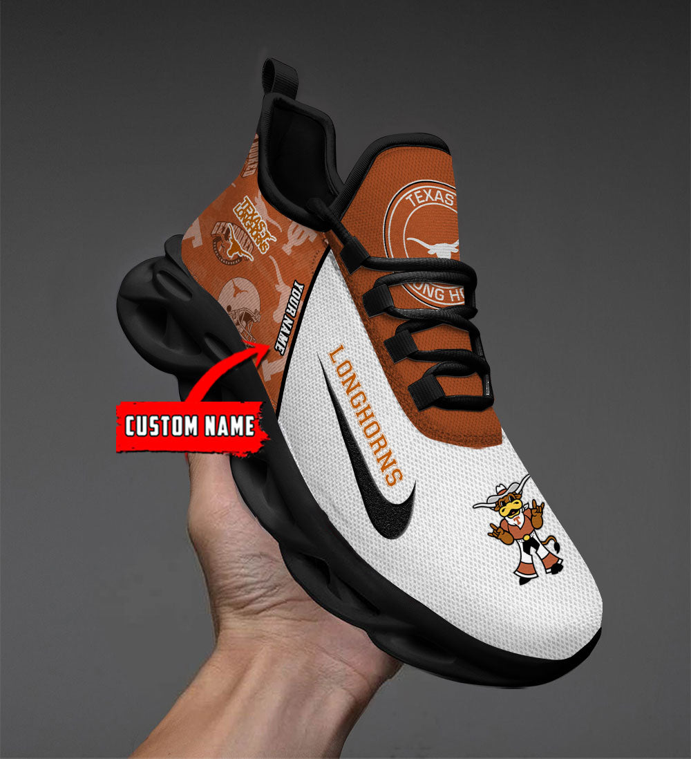 Ideafootwear Texas Longhorns Max Soul Shoes Sneakers For Men And Women 1