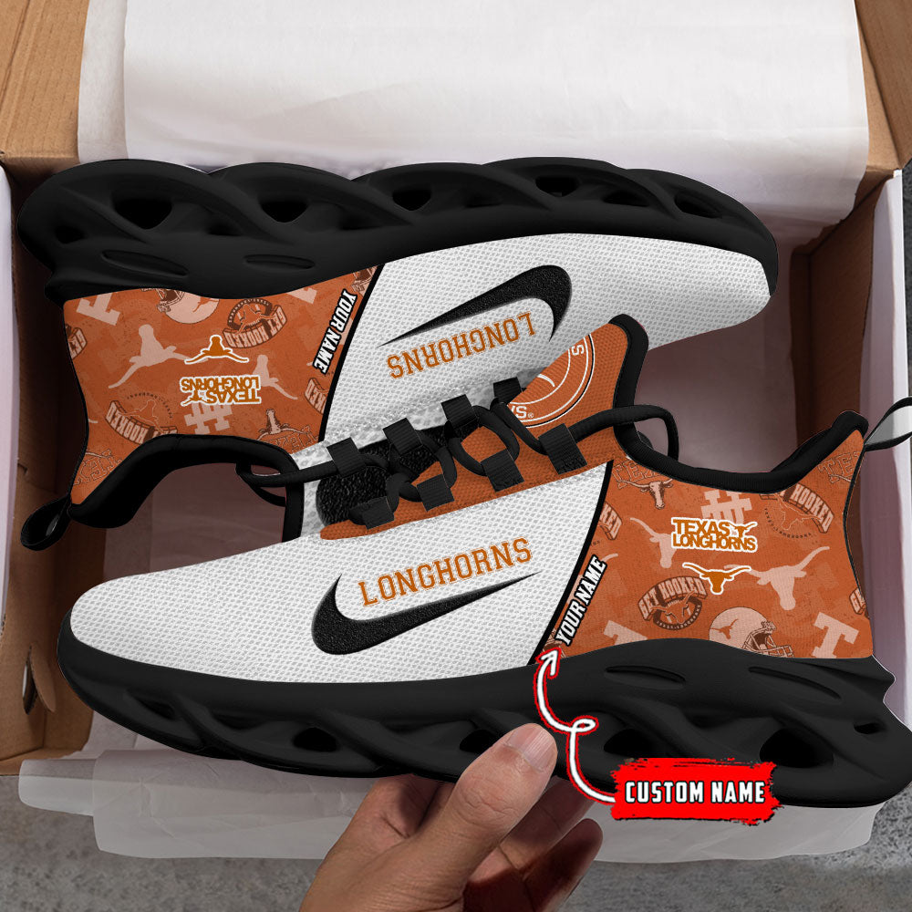Ideafootwear Texas Longhorns Max Soul Shoes Sneakers For Men And Women 1