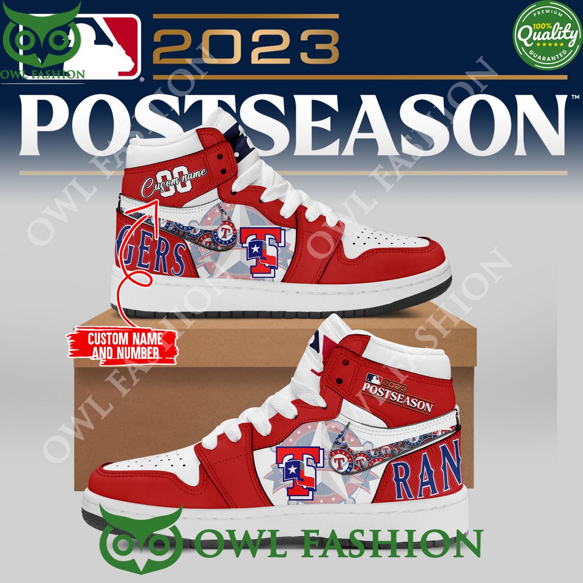 Ideafootwear Texas Rangers AJ1 High Sneakers Shoes For Men And Women 11
