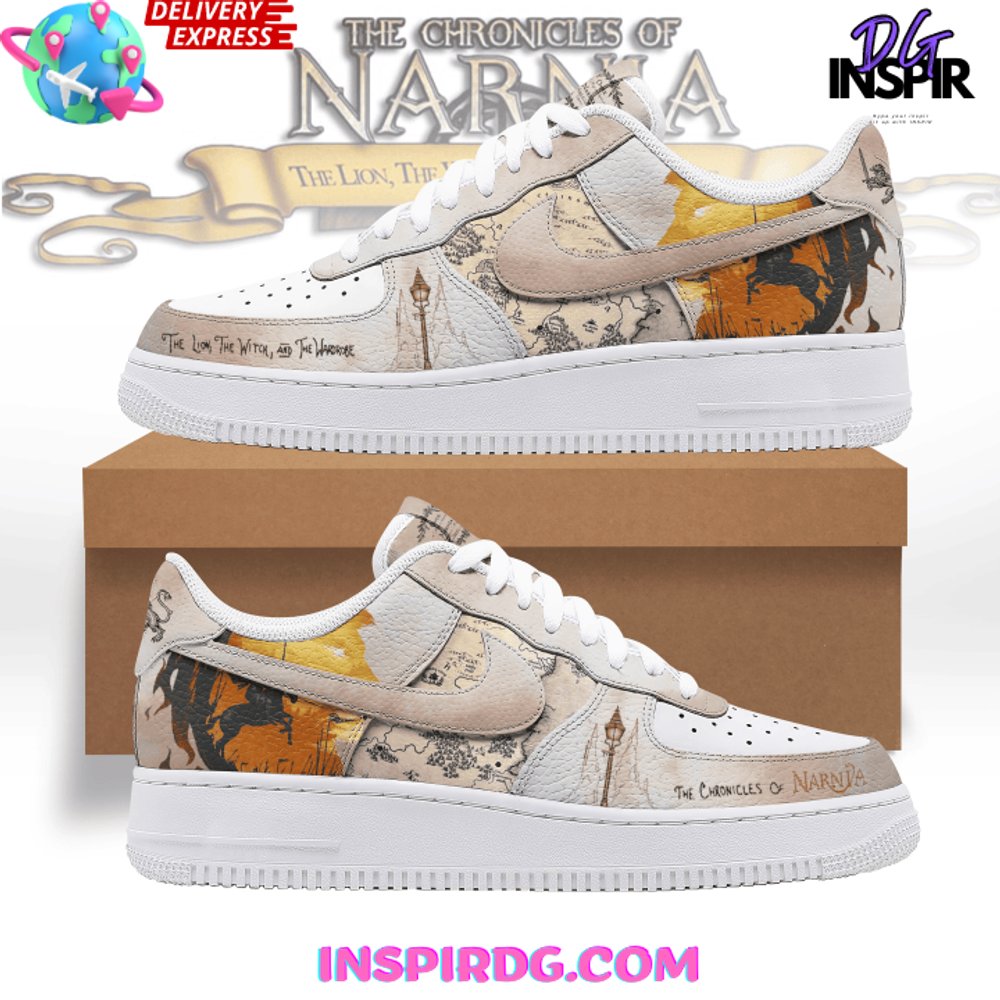 Ideafootwear The Chronicles of Narnia Air Low-Top Sneakers Shoes For Men And Women 1