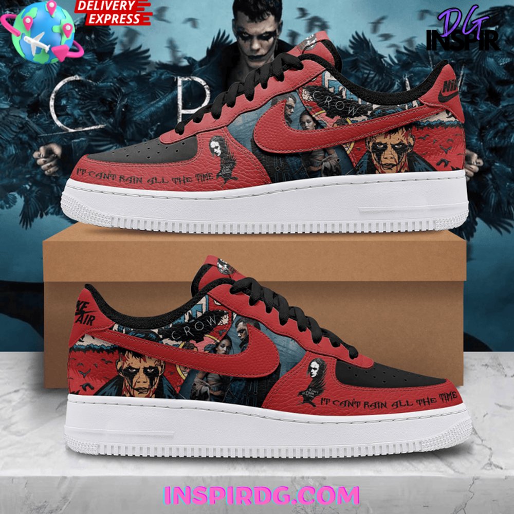 Ideafootwear The Crow Tribute Air Low-Top Sneakers Shoes For Men And Women 1