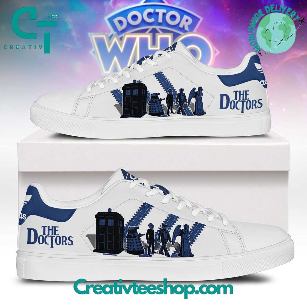Ideafootwear The Doctor Who Skate Stan Shoes Sneakes For Men And Women 1