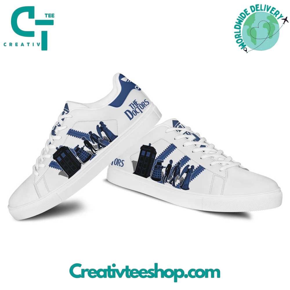 Ideafootwear The Doctor Who Skate Stan Shoes Sneakes For Men And Women 1