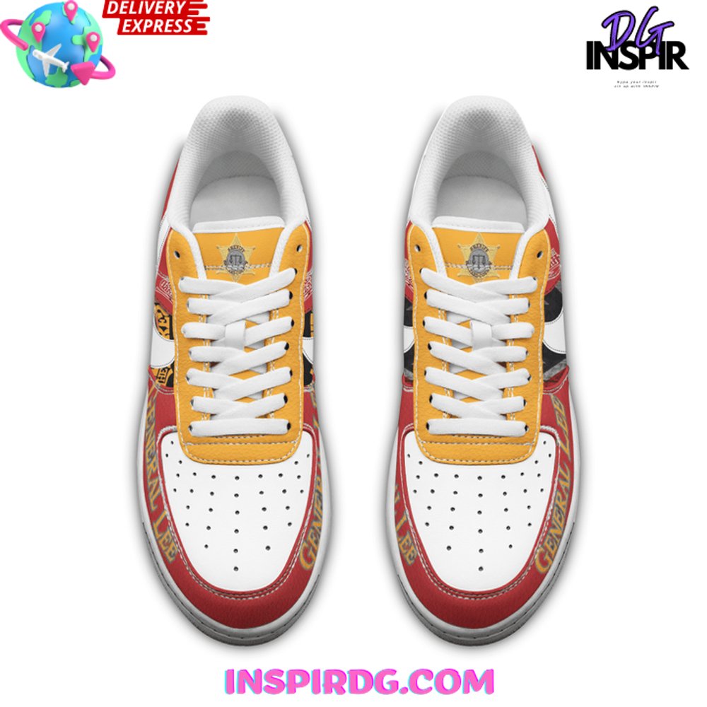 Ideafootwear The Dukes Of Hazzard Air Low-Top Sneakers Shoes For Men And Women 2