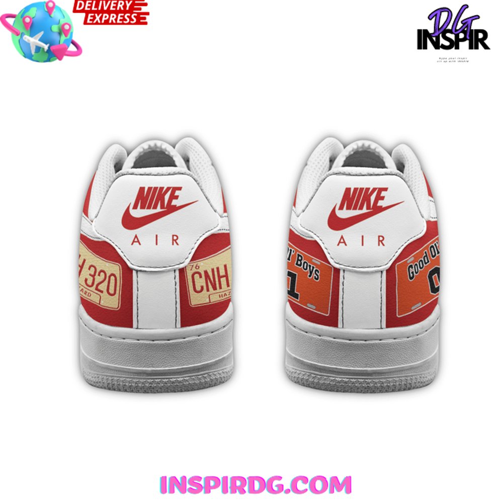 Ideafootwear The Dukes Of Hazzard Air Low-Top Sneakers Shoes For Men And Women 2