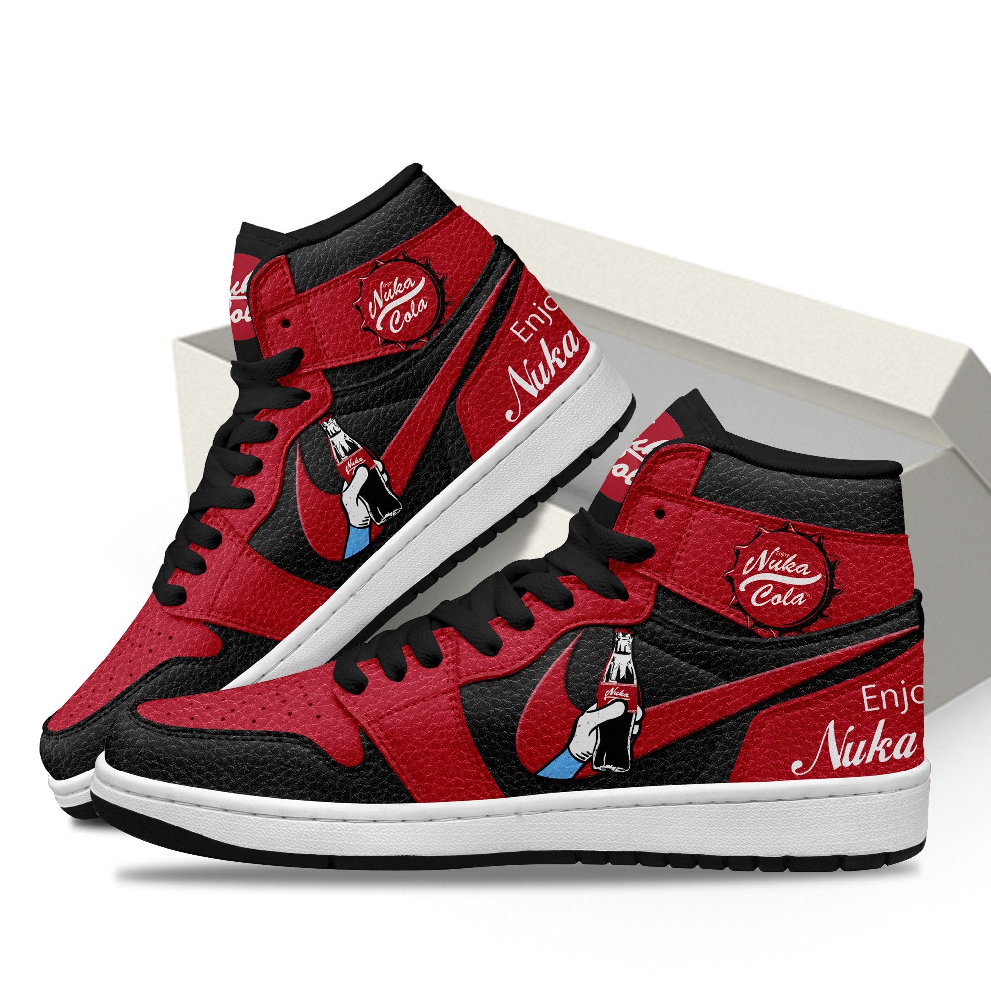Ideafootwear The Fallout AJ1 High Sneakers Shoes For Men And Women 1