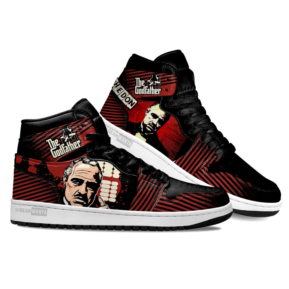 Ideafootwear The Godfather AJ1 High Sneakers Shoes For Men And Women 1