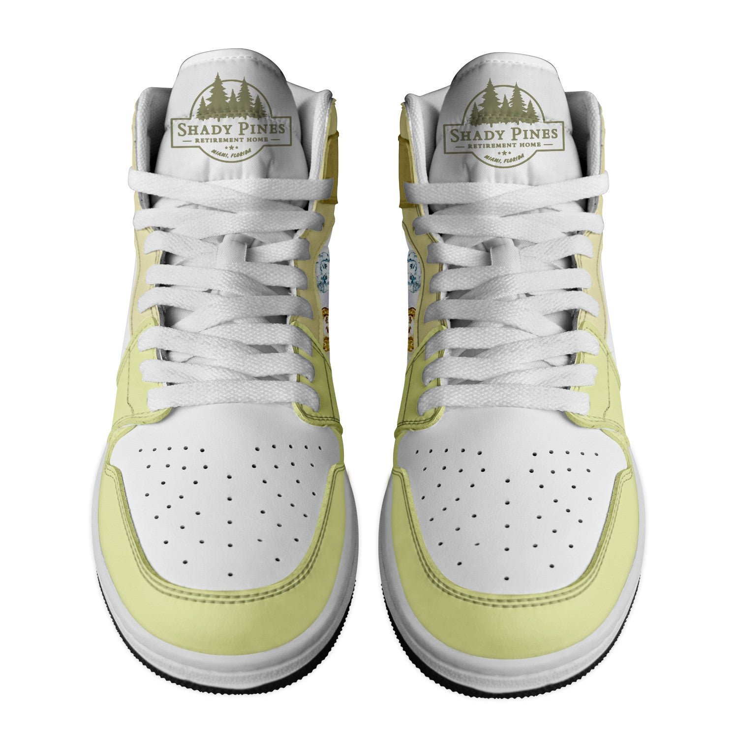 Ideafootwear The Golden Girls AJ1 High Sneakers Shoes For Men And Women 3