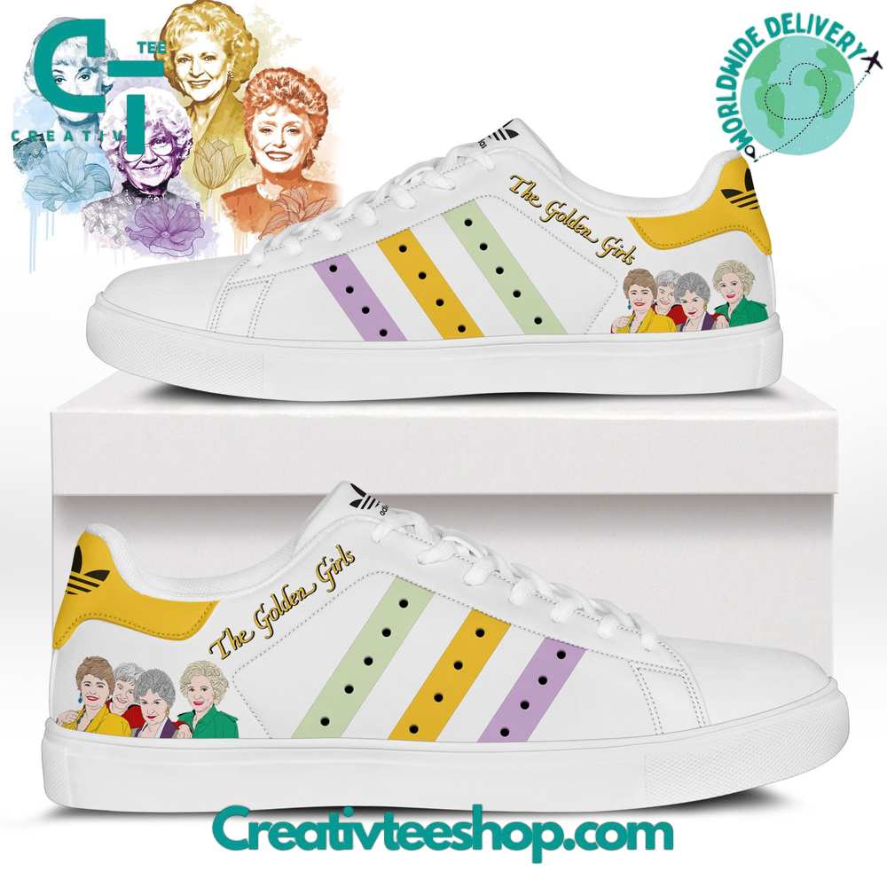 Ideafootwear The Golden Girls Skate Stan Shoes Sneakes For Men And Women 1